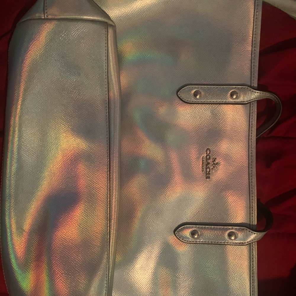 Coach holographic bag